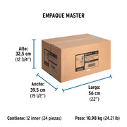 Céspol 1-1/4' c/contra, tapón y cadena, latón cromo,p/lavabo