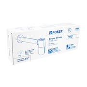 Céspol de bote 1-1/4', sin contra, latón cromo, para lavabo