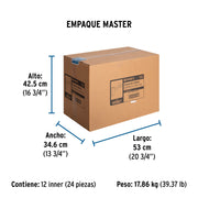 Céspol de bote minimalista 1 1/4', cromo, para lavabo, FOSET