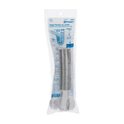 Céspol flexible de polietileno cromado, lavabo o fregadero