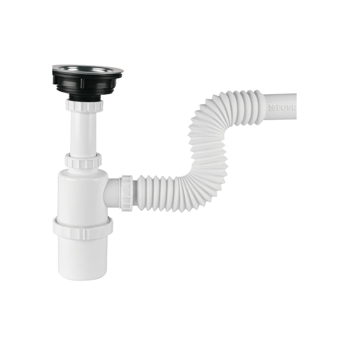 Céspol de bote con contracanasta de acero inoxidable, FOSET