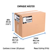 Céspol flexible de PVC para fregadero, FOSET
