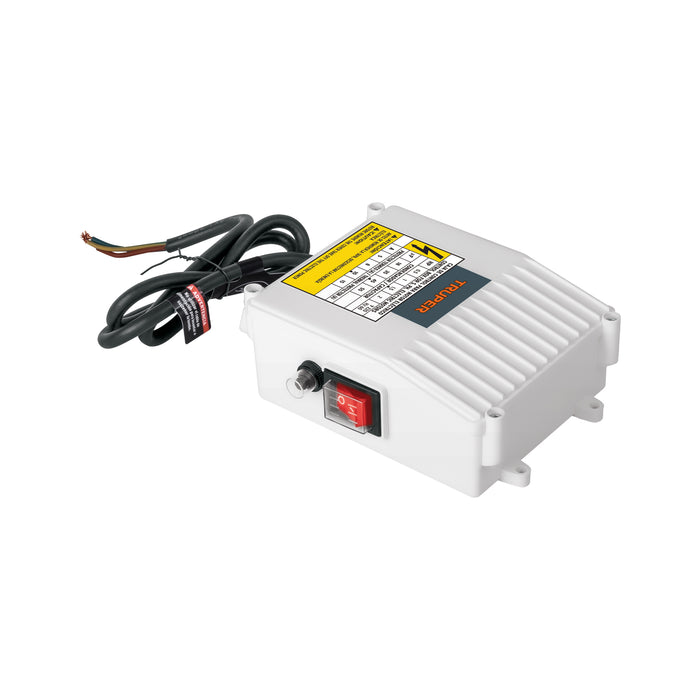 Caja de control para bomba tipo bala 1 1/2 HP, 220V, TRUPER