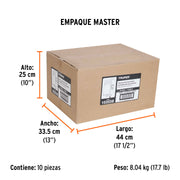 Caja de control para bomba tipo bala 1 1/2 HP, 220V, TRUPER