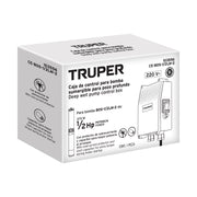 Caja de control para bomba tipo bala 1/2 HP, 220V, TRUPER