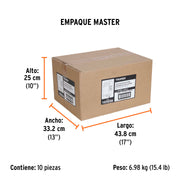 Caja de control para bomba tipo bala 1/2 HP, 220V, TRUPER