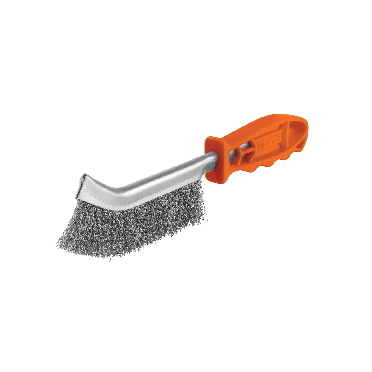 Cepillo de alambre curvo de acero al carbono, TRUPER