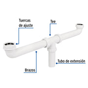 Céspol rígido doble sencillo