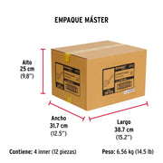 Cerradura manija 'Milán' p/baño, negro, cil latón, BASIC