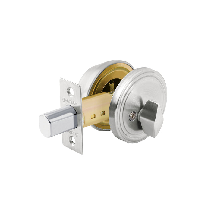 Cerrojo llave-mariposa, cromo mate, llave tradicional, BASIC