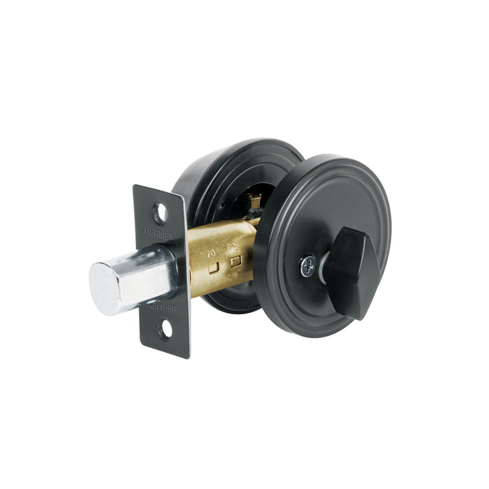 Cerrojo llave-mariposa, negro mate, llave tradicional, BASIC