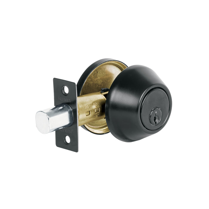 Cerrojo llave-llave, negro mate, llave tradicional, BASIC