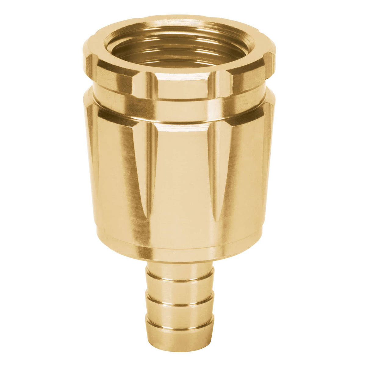 Conector 1/2' hembra robusto de aluminio, TRUPER