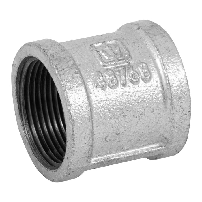 Cople reforzado de acero galvanizado de 1-1/4', FOSET