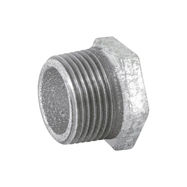 Reducción bushing acero galvanizado 3/4 x 1/2', FOSET