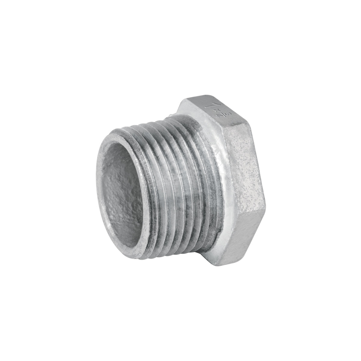 Reducción bushing acero galvanizado 1'x 3/4', FOSET
