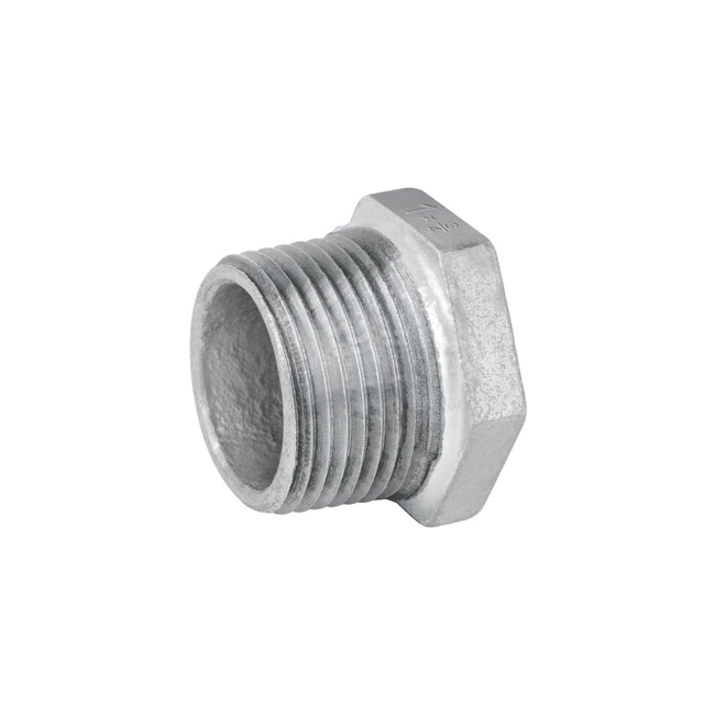 Reducción bushing acero galvanizado 1'x 3/4', FOSET