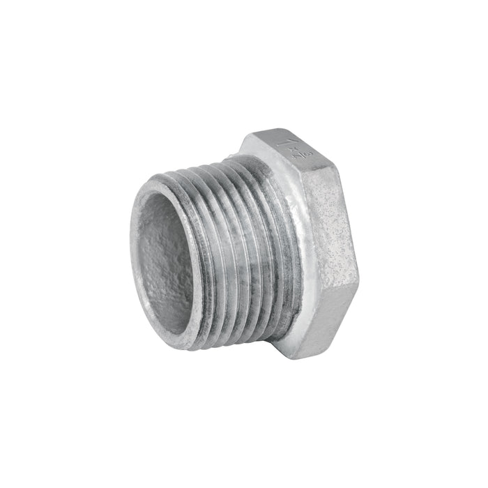 Reducción bushing acero galvanizado 1'x 3/4', FOSET