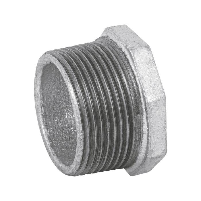 Reducción bushing acero galvanizado 1-1/4 x 1', FOSET