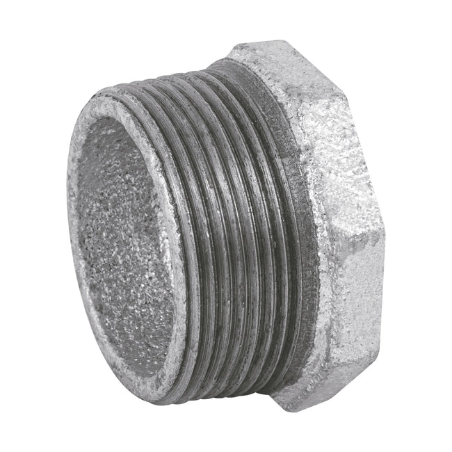 Reducción bushing acero galvanizado 1-1/2 x 1', FOSET