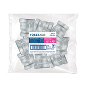 Reducción campana acero galvanizado 1/2x3/8', FOSET