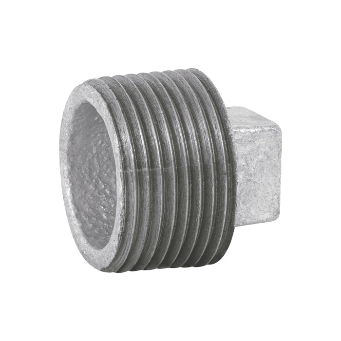 Tapón macho 1' de acero galvanizado, FOSET