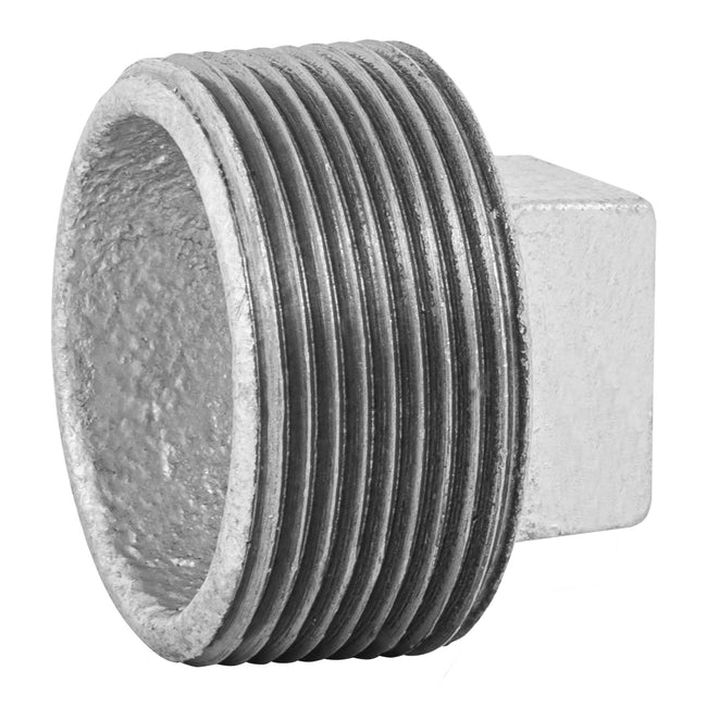 Tapón macho 1-1/2' de acero galvanizado, FOSET