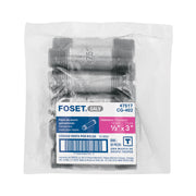 Niple de acero galvanizado 1/2' x 3', FOSET