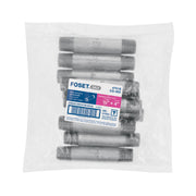 Niple de acero galvanizado 1/2' x 4', FOSET