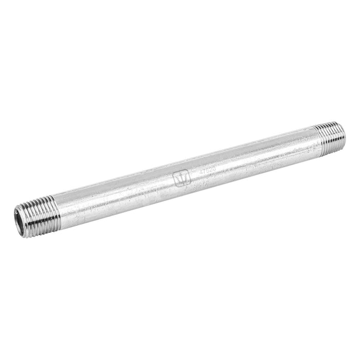 Niple de acero galvanizado 1/2' x 8', FOSET