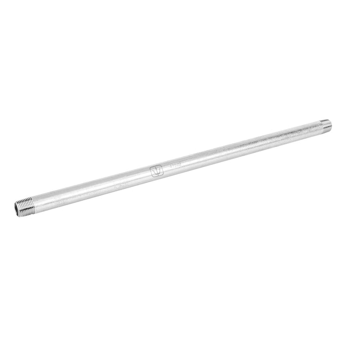 Niple de acero galvanizado 1/2' x 19', FOSET