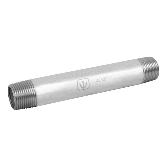 Niple de acero galvanizado 3/4' x 6', FOSET