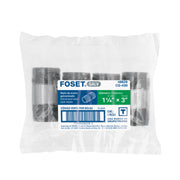 Niple de acero galvanizado 1-1/4 x 3', FOSET