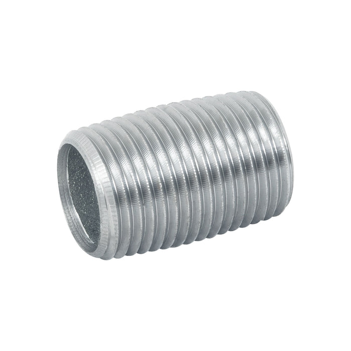Niple de acero galvanizado 1/2' cuerda corrida, FOSET