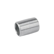 Niple de acero galvanizado 3/4' cuerda corrida, FOSET