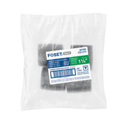 Niple de acero galvanizado 1-1/4' cuerda corrida, FOSET