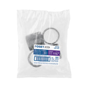 Niple de acero galvanizado 1-1/2' cuerda corrida, FOSET