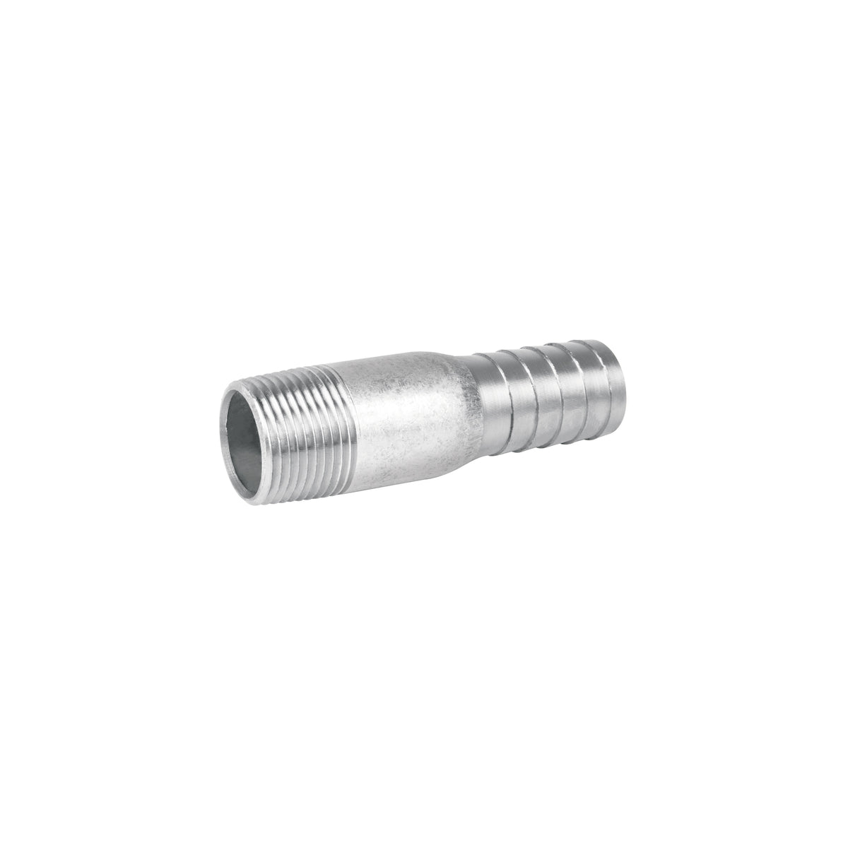 Niple de acero galvanizado 3/4' tipo botella, FOSET