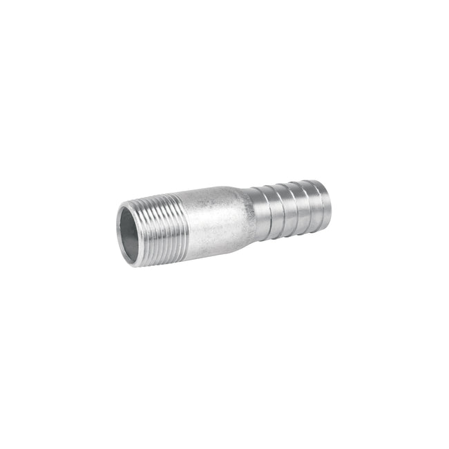 Niple de acero galvanizado 3/4' tipo botella, FOSET