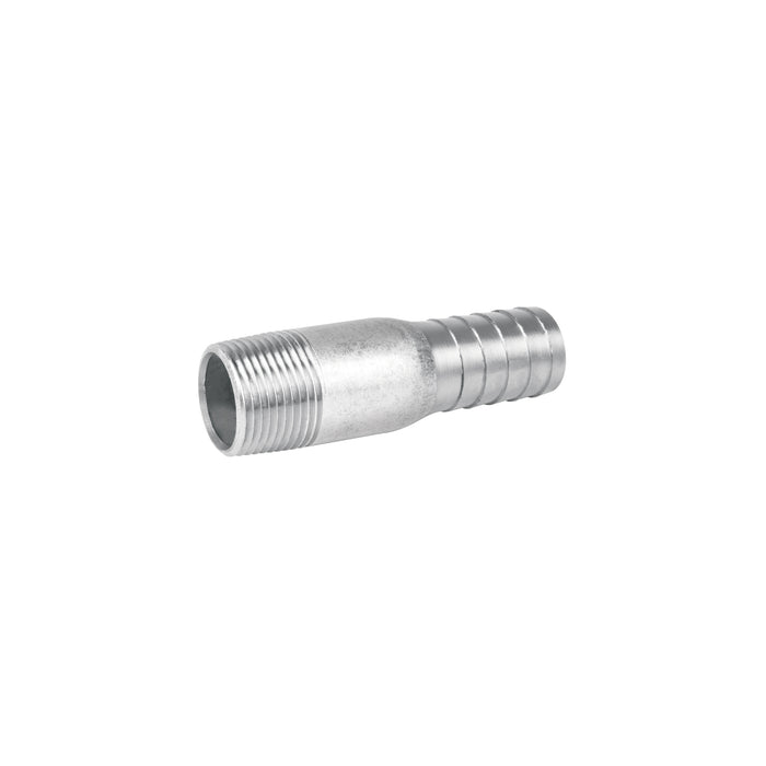 Niple de acero galvanizado 3/4' tipo botella, FOSET