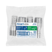 Niple de acero galvanizado 1-1/4' tipo botella, FOSET