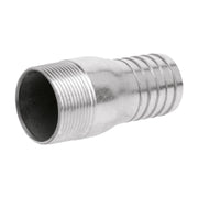 Niple de acero galvanizado 1-1/2' tipo botella, FOSET