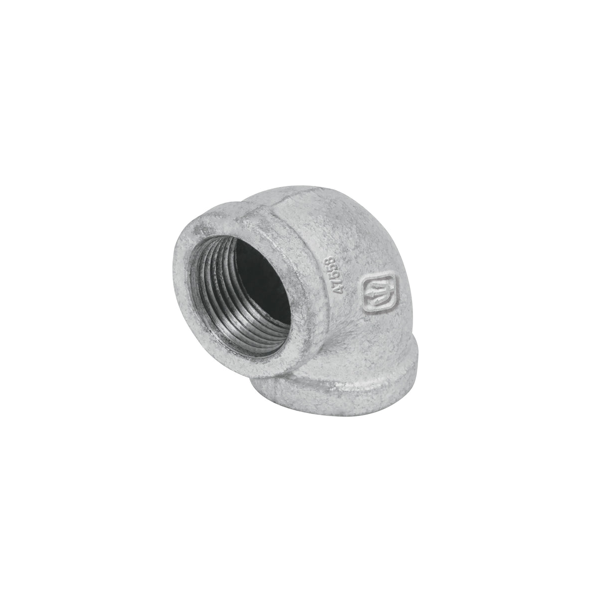 Codo 90° acero galvanizado de 3/4', FOSET