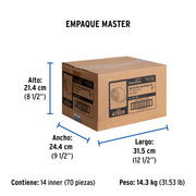 Codo 90° acero galvanizado de 1', FOSET