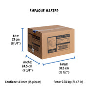 Codo 90° acero galvanizado de 2', FOSET