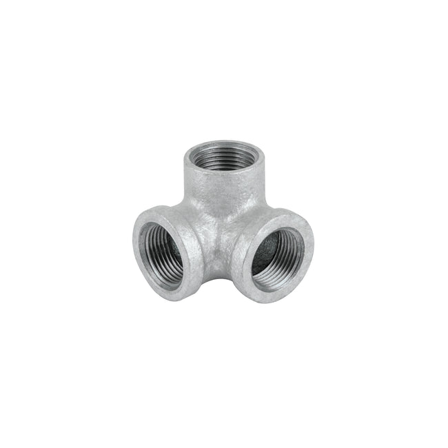 Codo rincón acero galvanizado de 3/4', FOSET