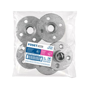 Brida de acero galvanizado de 1/2', FOSET