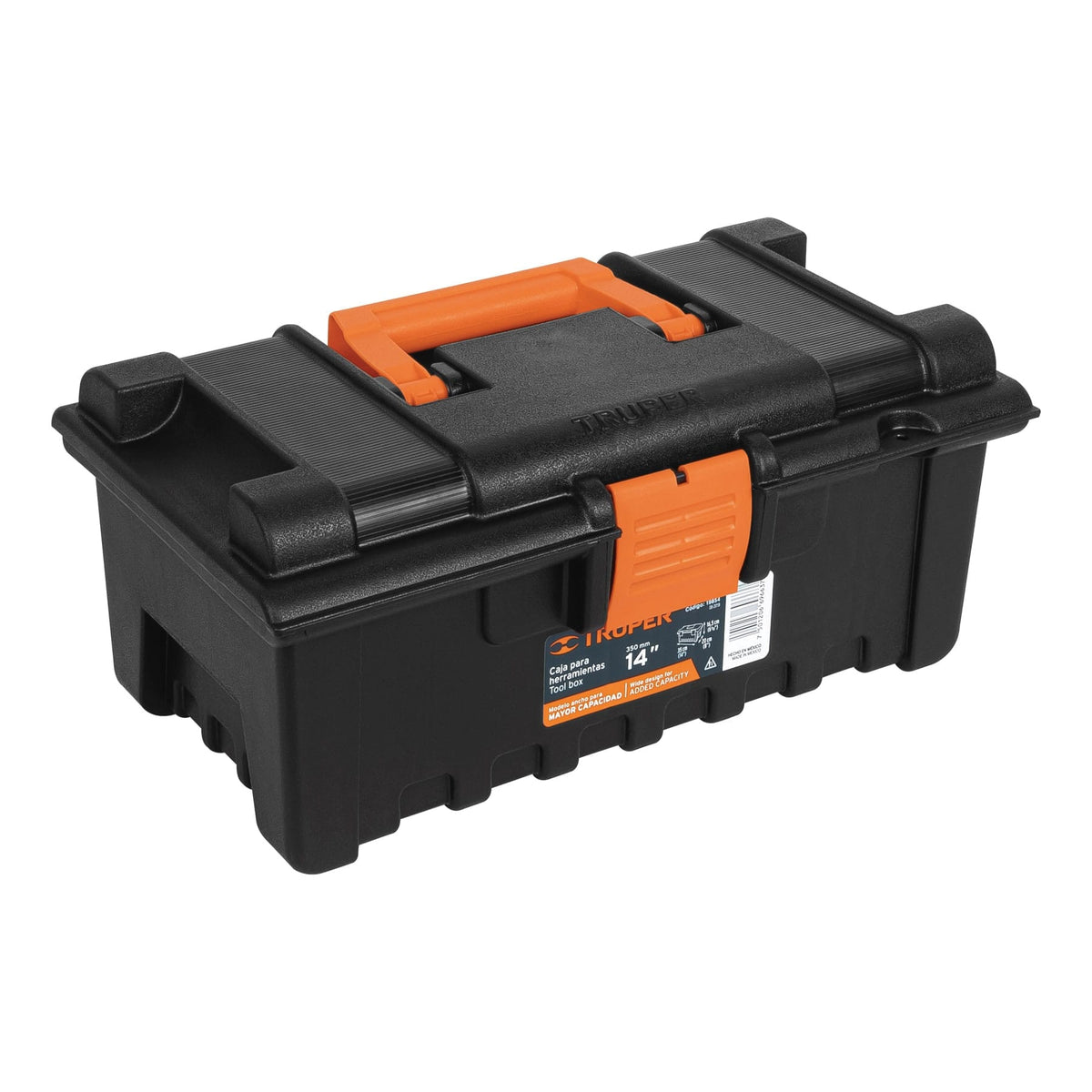 Caja para herramienta de 14' sin compartimentos, TRUPER