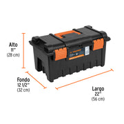 Caja para herramienta de 19' sin compartimentos, TRUPER