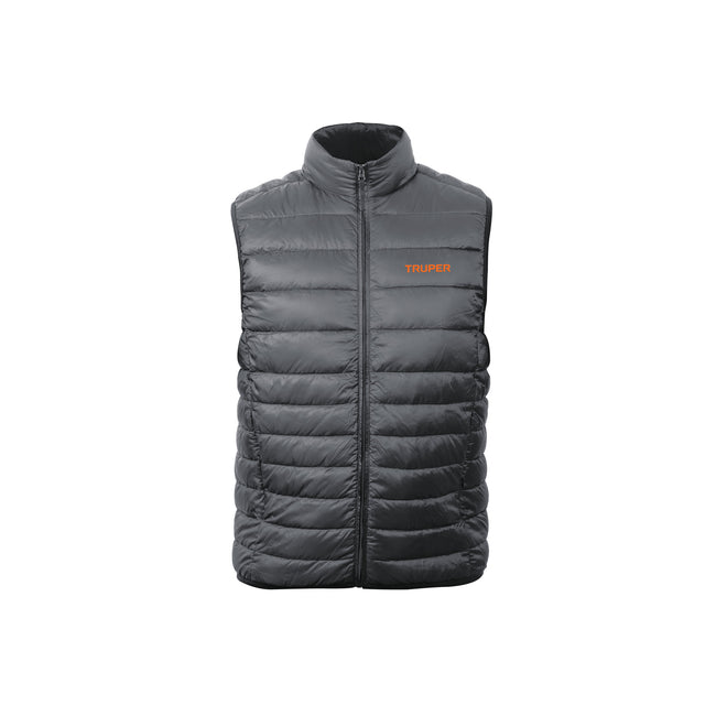 Chaleco de plumas ligero para hombre, gris, G, TRUPER